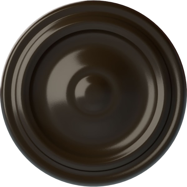 Ekena Millwork Maria Ceiling Medallion (Fits Canopies up to 1 3/4"), Hand-Painted Stone Hearth, 9 5/8"OD x 1 1/8"P CM09MASHF - main